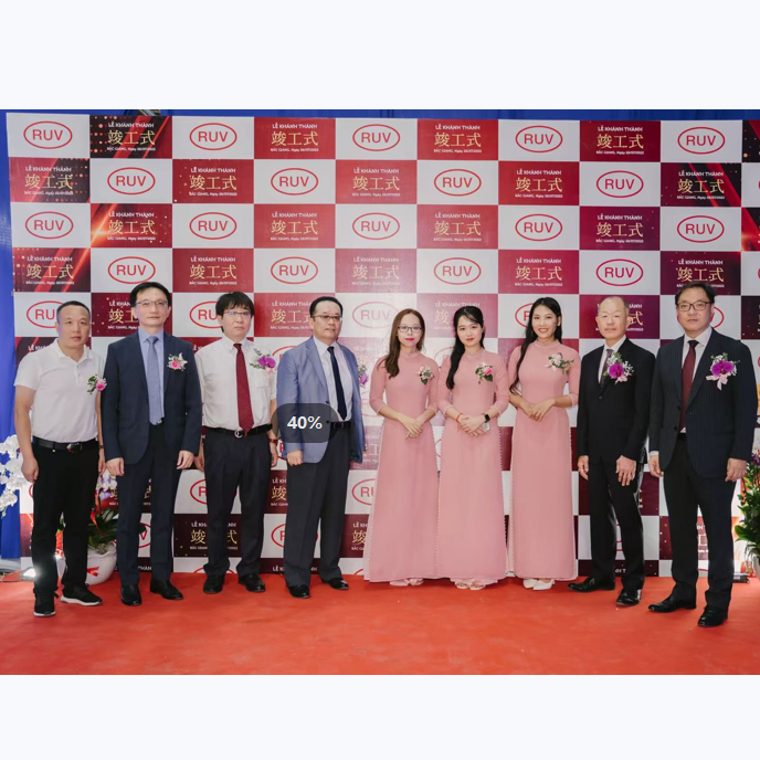 In 2022, Richell Coporation's production base was completed in Bac Giang, Vietnam.  Our Vietnamese senior management team was attending the inauguration ceremony as their core supplier.